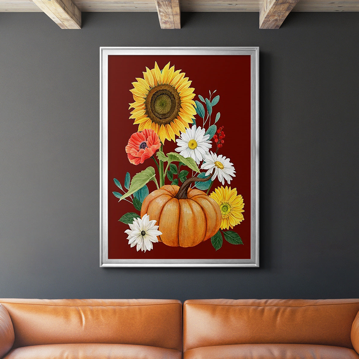 Beautiful Fall II - Modern Framed Canvas Print