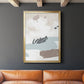 Neutral Wash II - Modern Framed Canvas Print