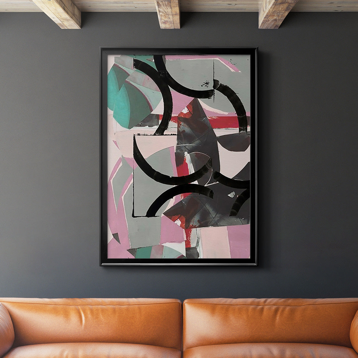 Cartissi Space I - Modern Framed Canvas Print