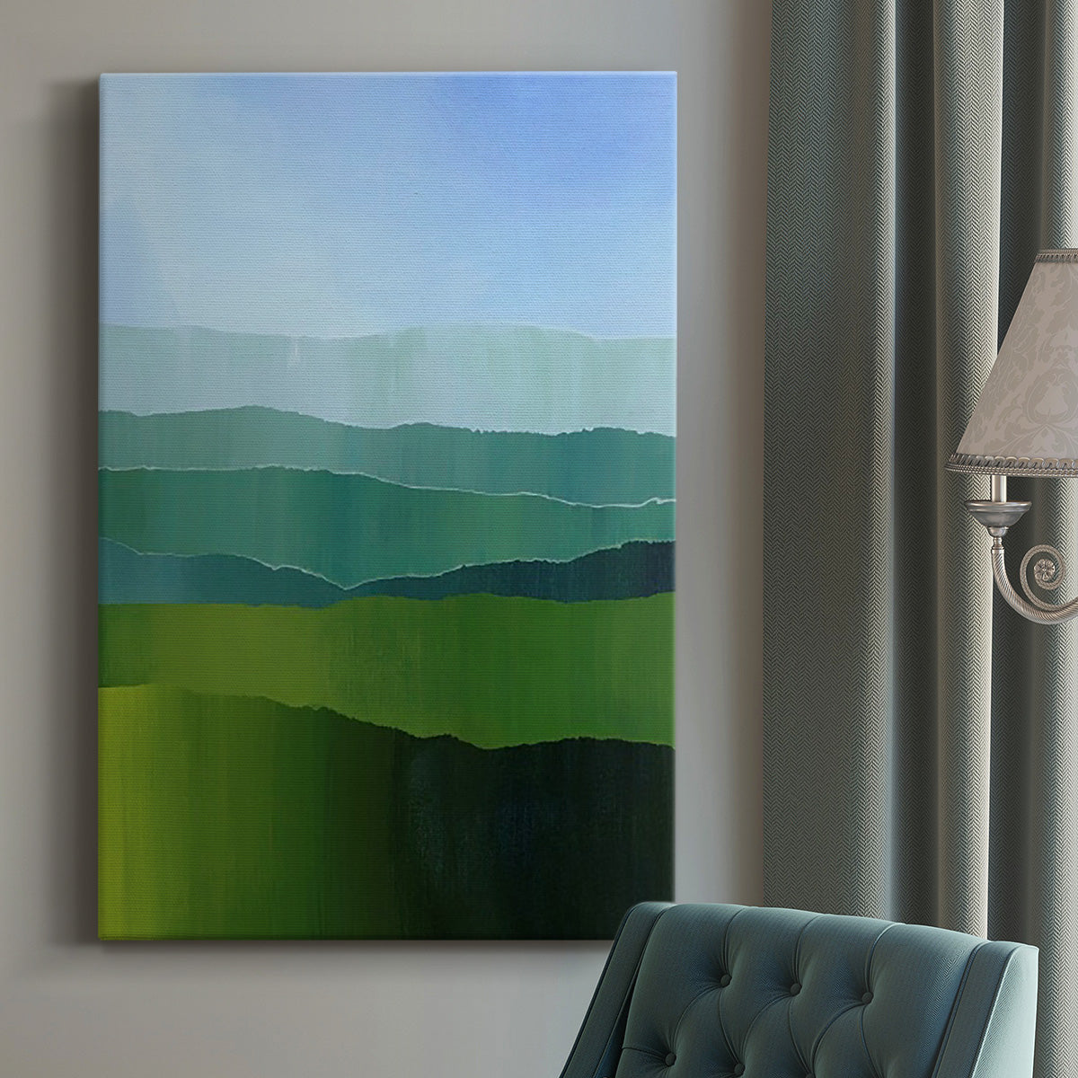 Blue Ridge Fade II Premium Gallery Wrapped Canvas - Ready to Hang