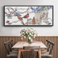 Warm Wishes Collection D - Floater Framed Canvas Print
