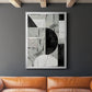 Abstract Neutrality I - Modern Framed Canvas Print