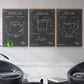 Morning Routine I - Floater Framed Canvas Set