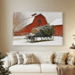 Golden Whisper of Midwinter - Canvas Art Print