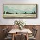 Farmland Study III - Floater Framed Canvas Print