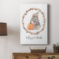 Harvest Home Bunny - Canvas Art Print