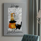 Happy Halloween Pumpkin Premium Gallery Wrapped Canvas - Ready to Hang