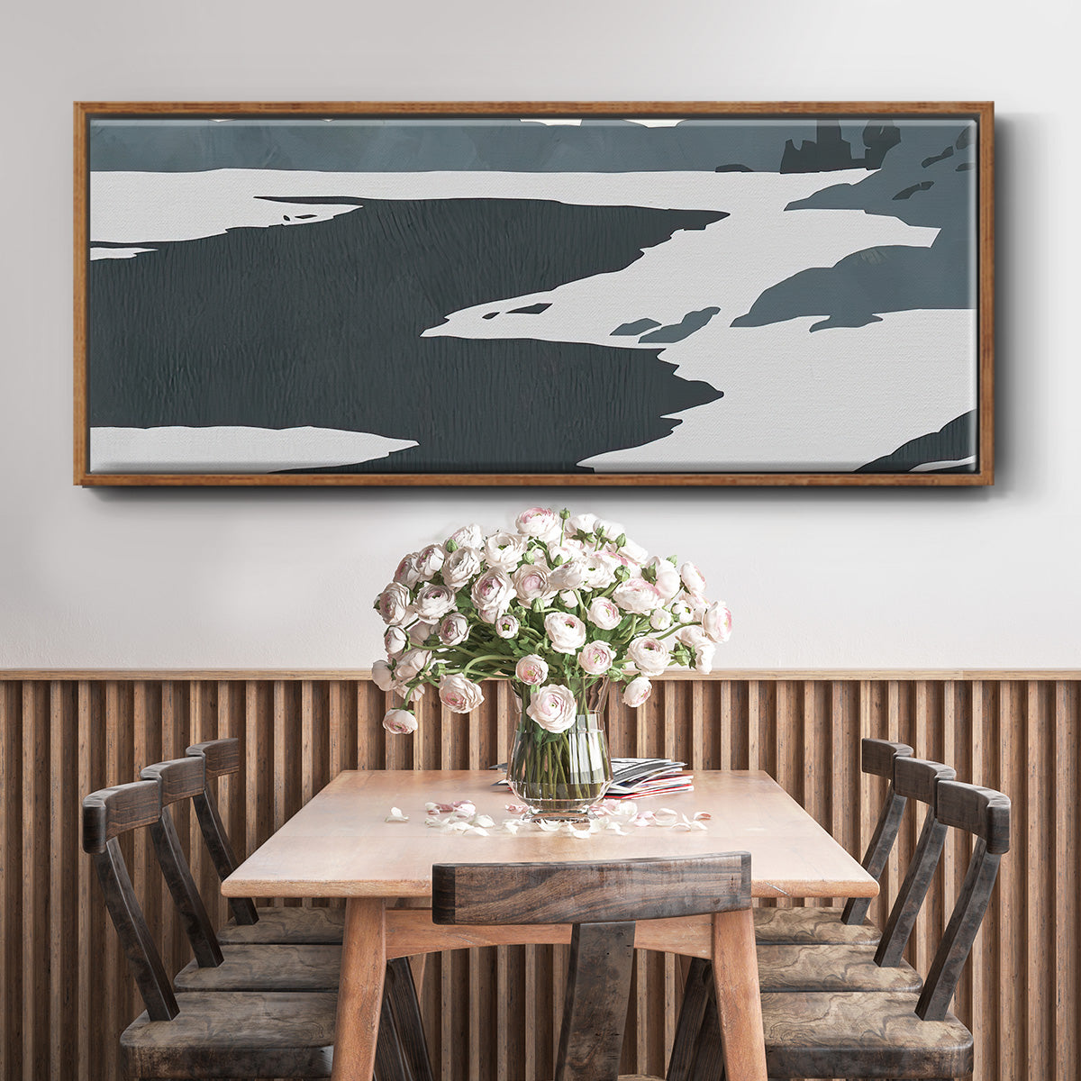 Cutter Island IV - Floater Framed Canvas Print