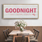 Princess Goodnight - Floater Framed Canvas Print