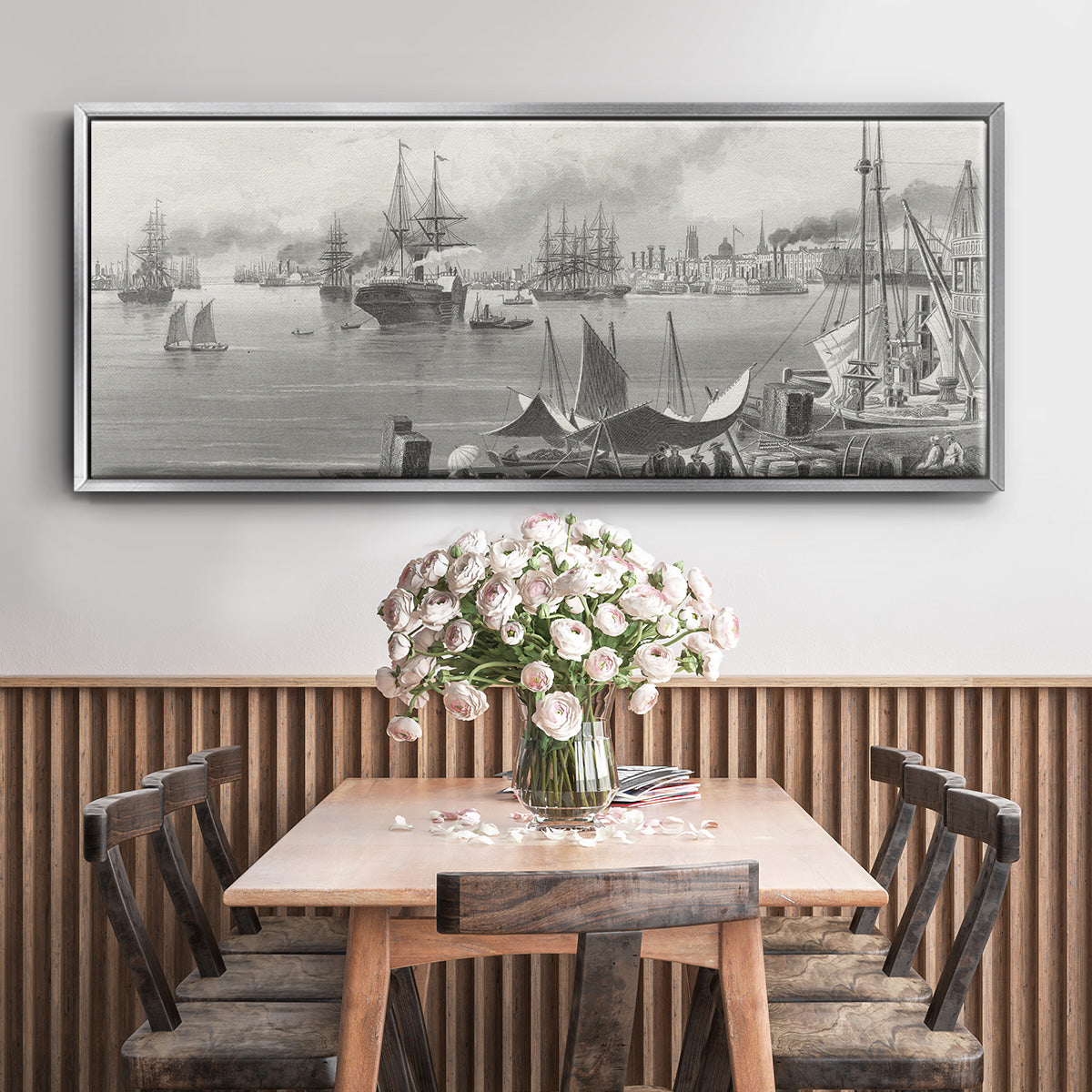 New Orleans - Floater Framed Canvas Print