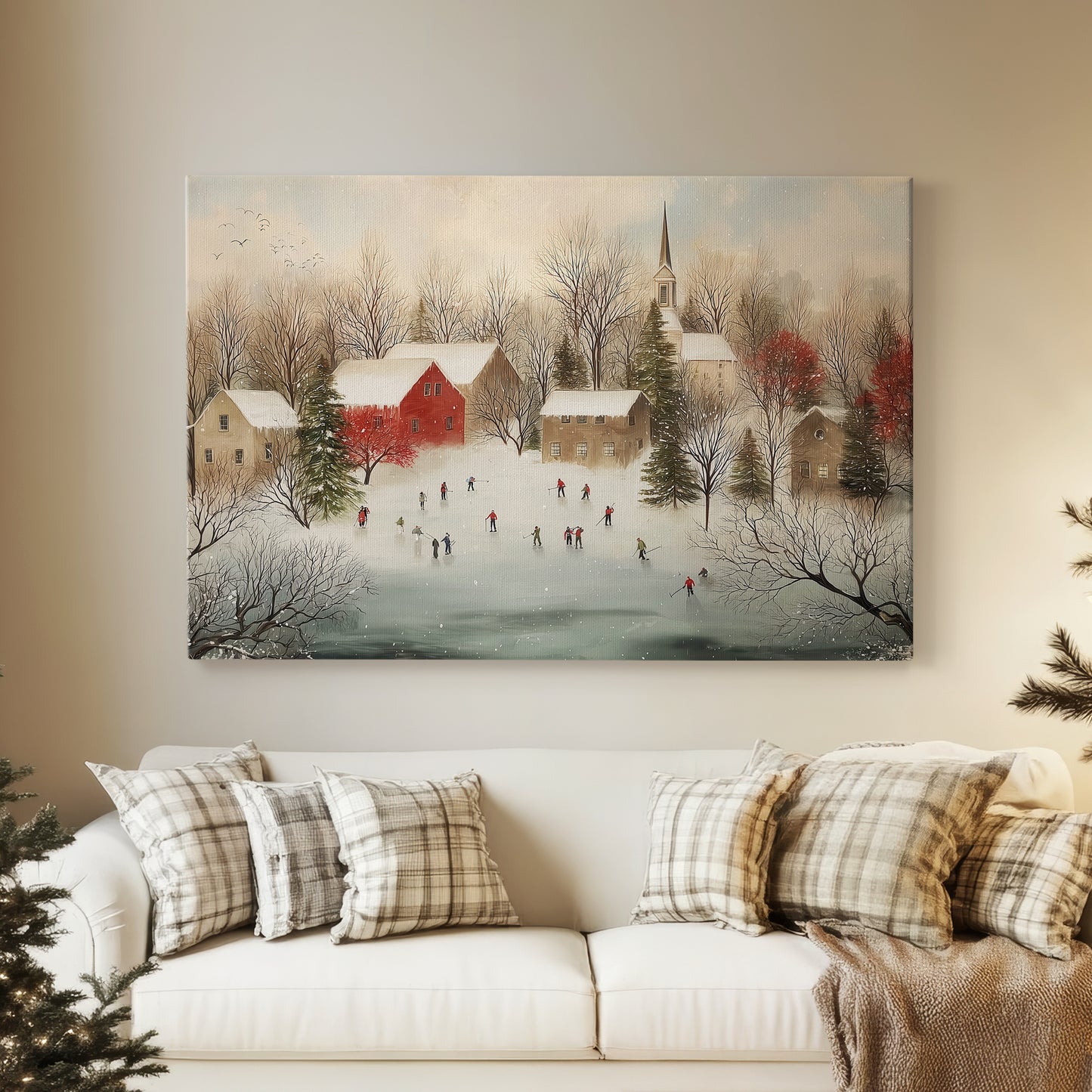 Sugar Carols at Dawn - Canvas Art Print