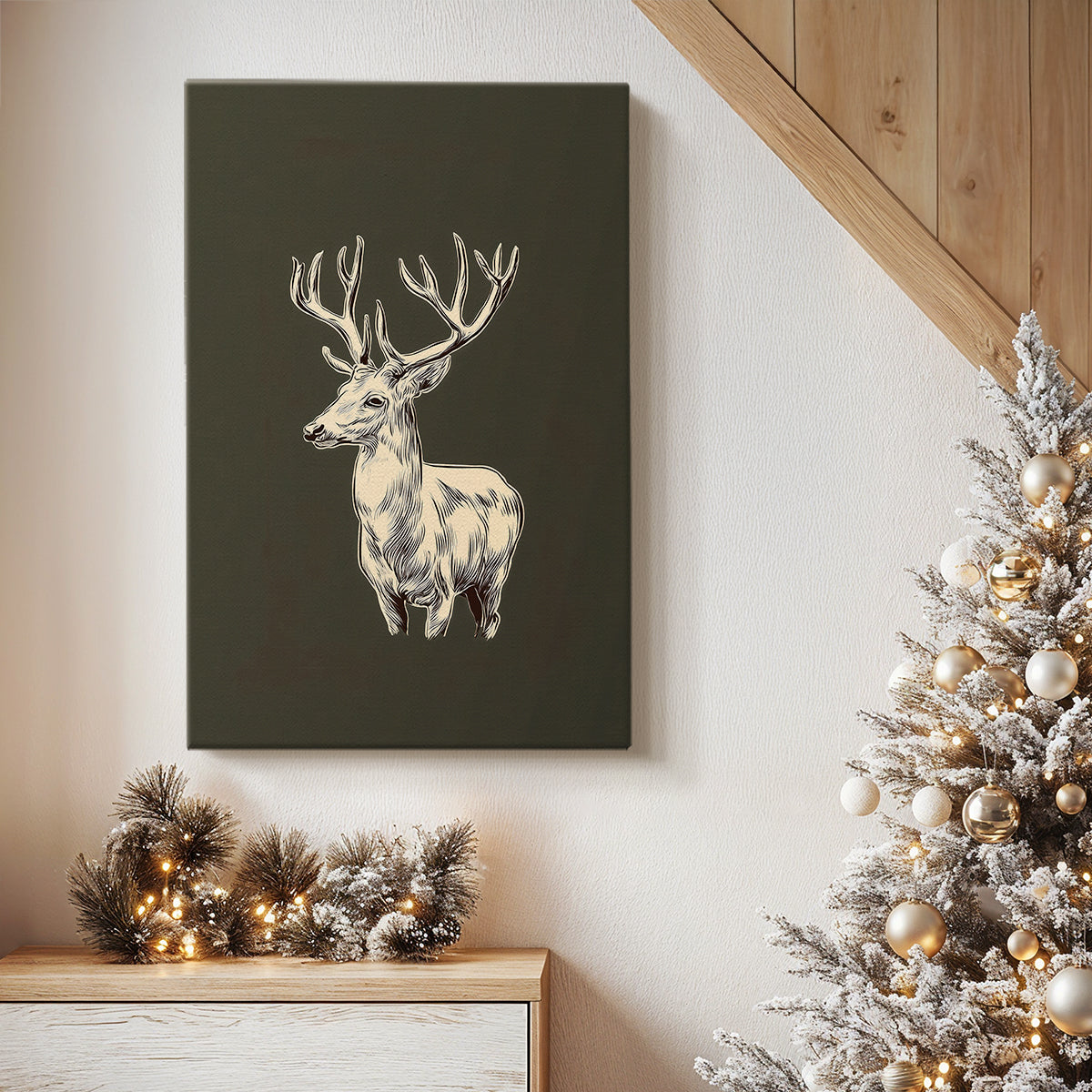 Twilight of Quiet Carol - Canvas Art Print
