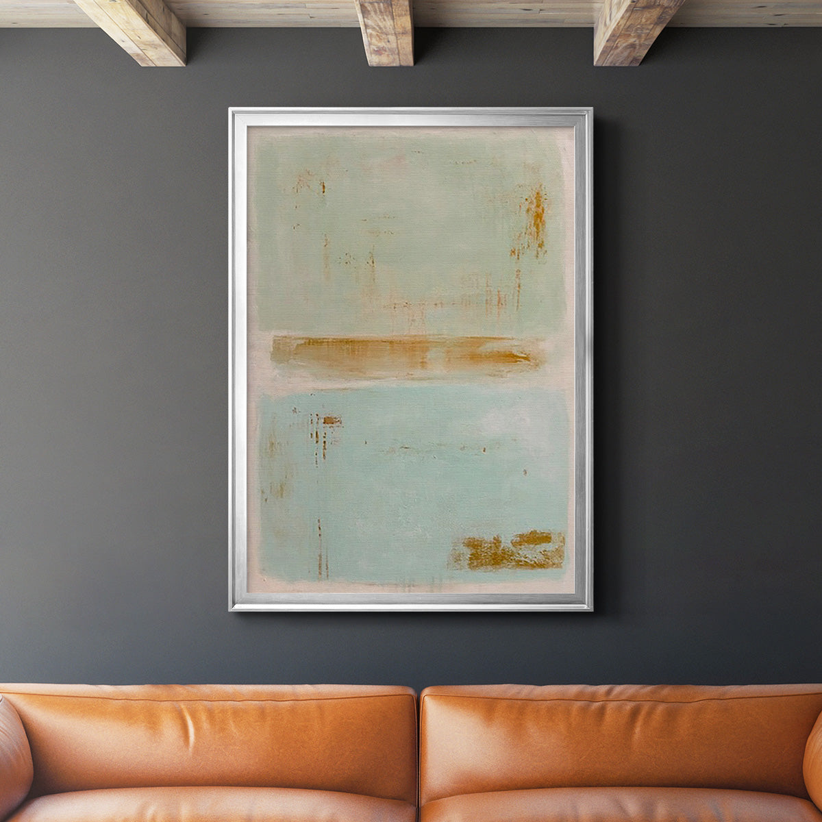 Soft Sided - Modern Framed Canvas Print