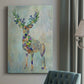 Fantastic Florals Deer, Full - Canvas Art Print