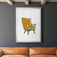 Take a Seat III - Modern Framed Canvas Print