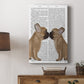 French Kiss Close Up - Canvas Art Print