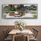 Rose Flowered Arches at Giverny, 1913 - Floater Framed Canvas Print