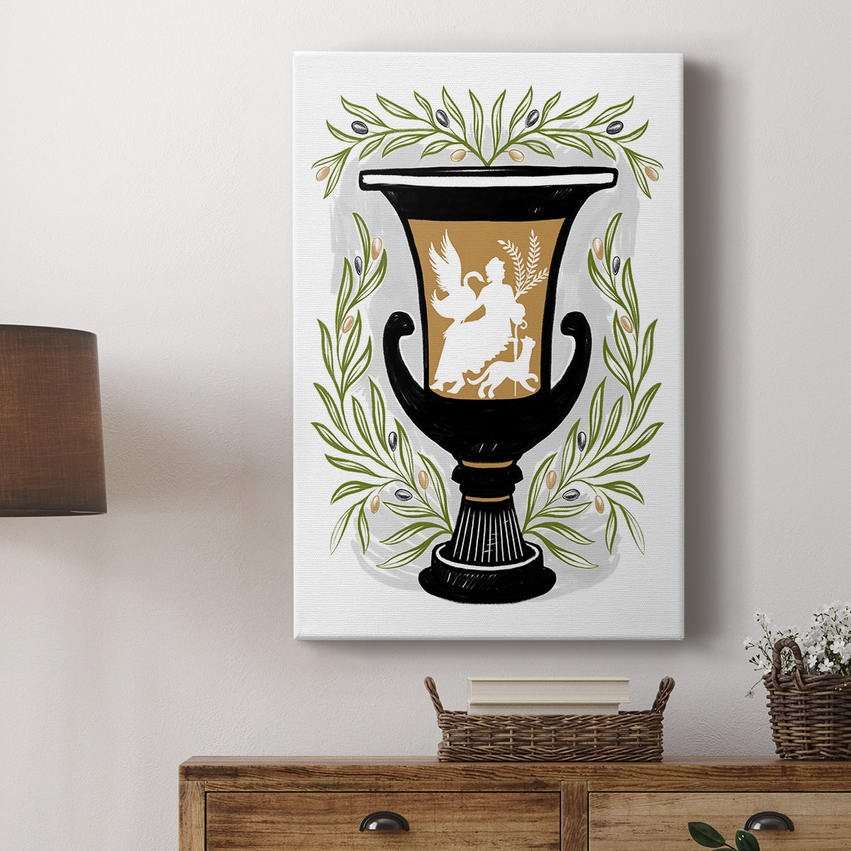 Greek Vases I - Canvas Art Print
