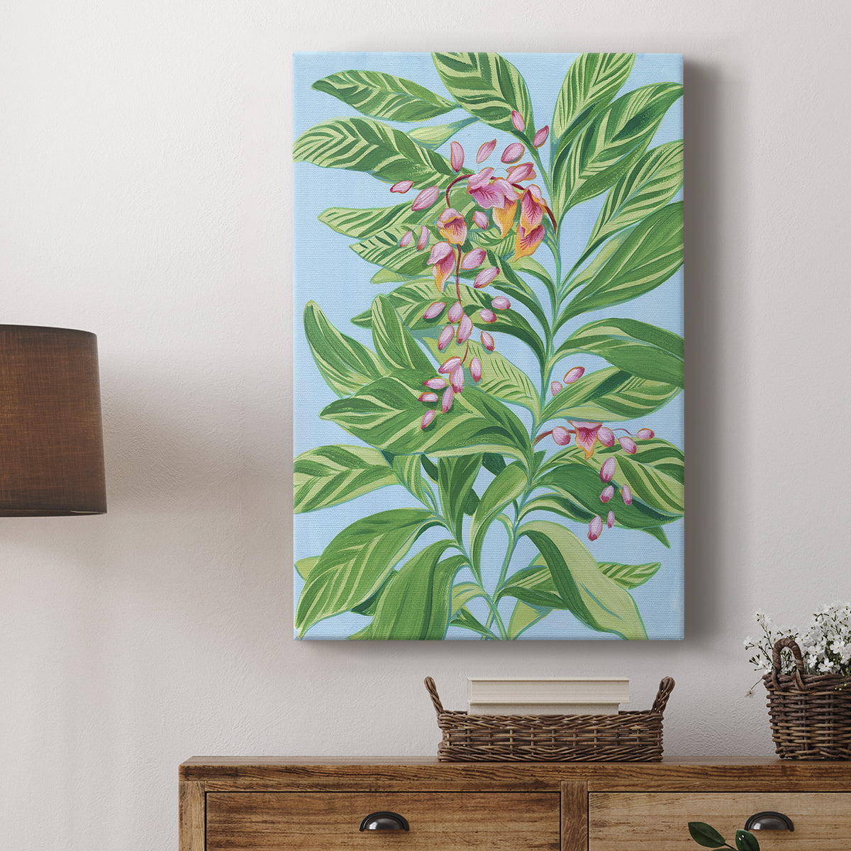 Tropical Shell Ginger II - Canvas Art Print