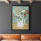Joyful Blossoms II - Modern Framed Canvas Print