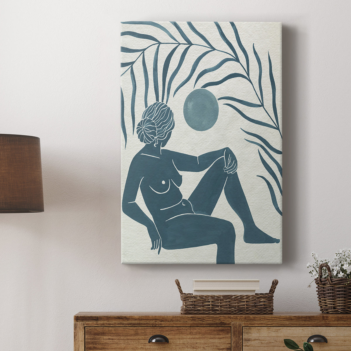 Moon Gazer I - Canvas Art Print