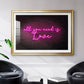 Neon Love I - Modern Framed Art Print