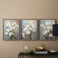 Floral Study Series LXV - Restickable Framed Art Set