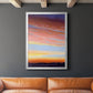 Ignited Dusk II - Modern Framed Canvas Print