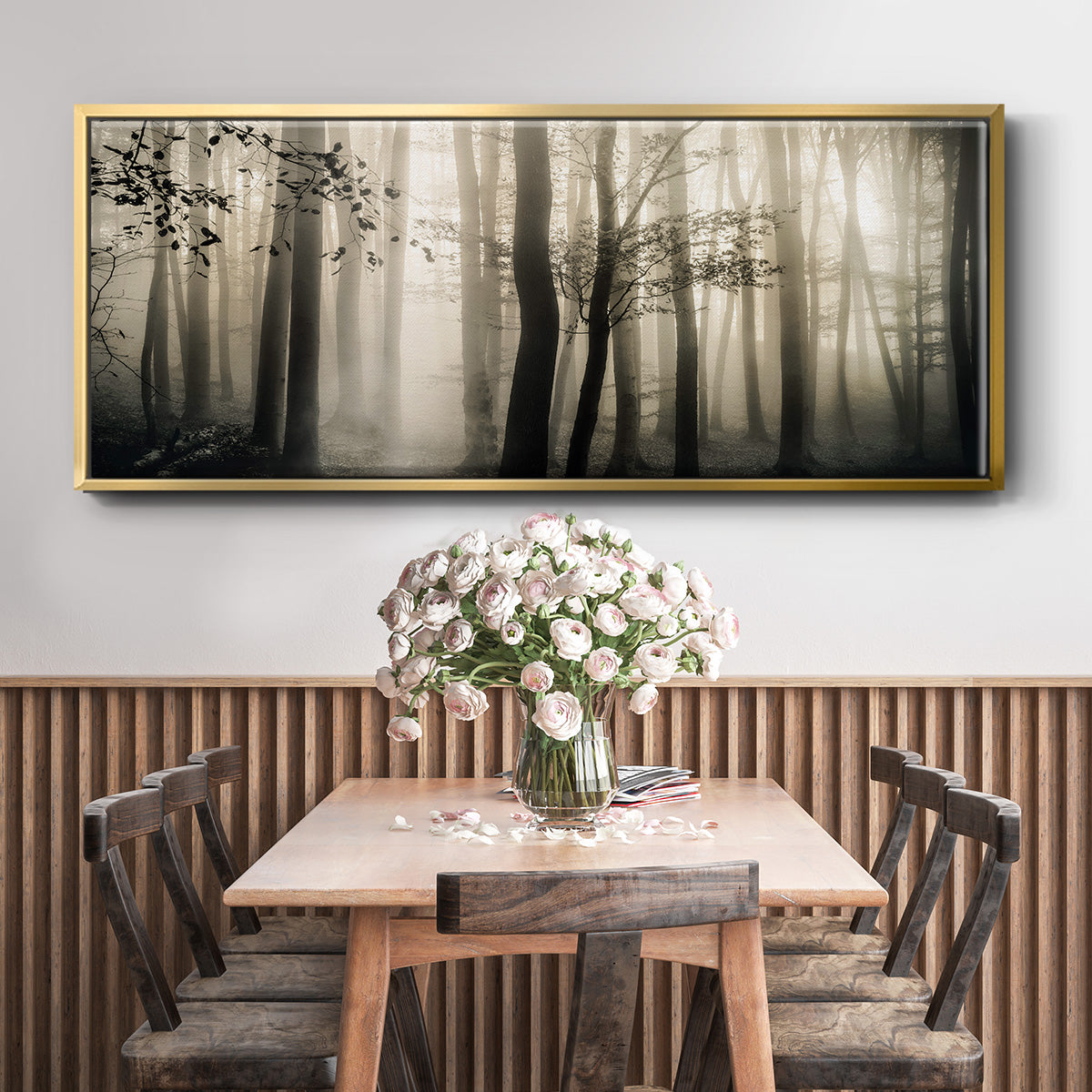 Light is Always There - Floater Framed Canvas Print