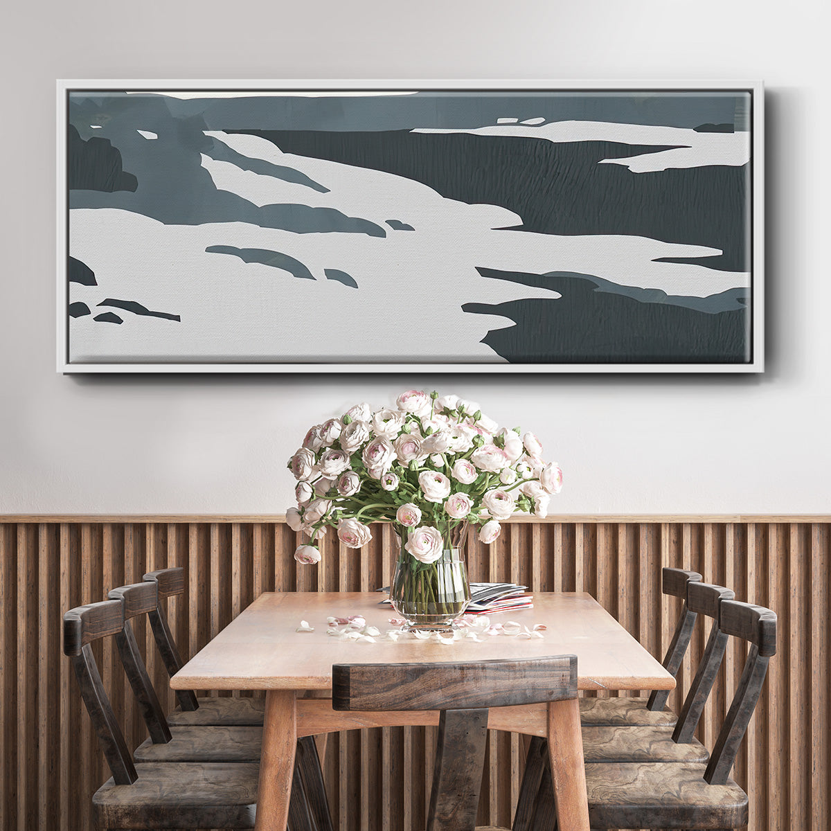 Cutter Island III - Floater Framed Canvas Print