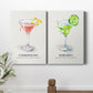 Cosmopolitan Premium Gallery Wrapped Canvas - Ready to Hang - Set of 2 - 8 x 12 Each