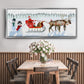 Santa's Snowmen Collection D - Floater Framed Canvas Print