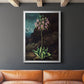 Temple of Flora II - Modern Framed Canvas Print