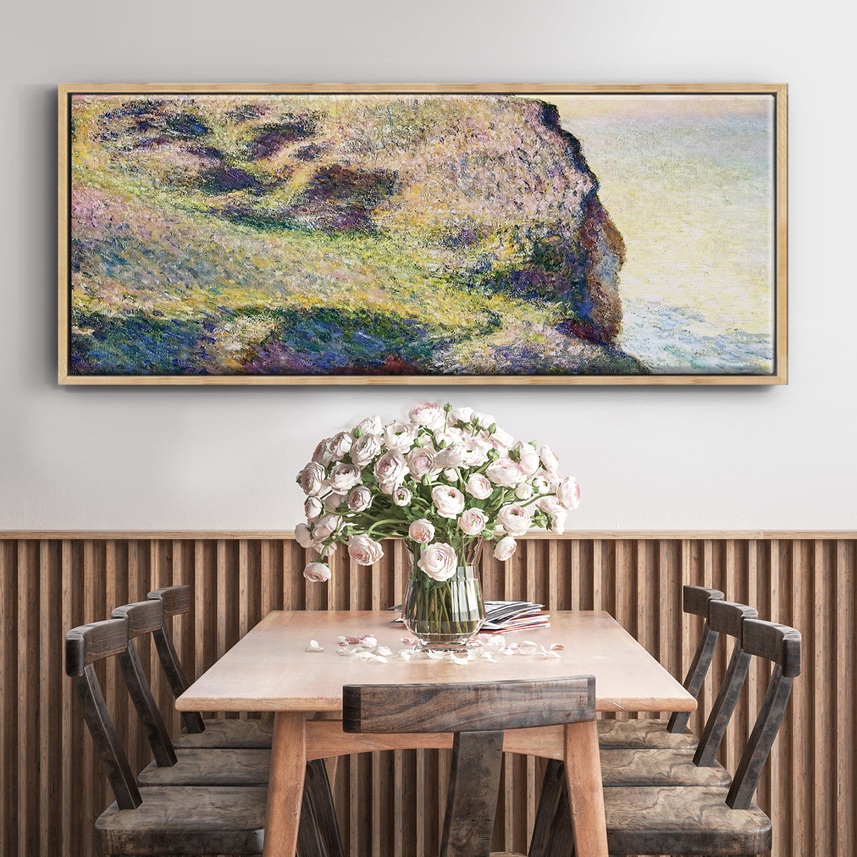 The Pointe du Petit Ailly, 1897 - Floater Framed Canvas Print