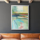 Radiant Horizon II - Modern Framed Canvas Print
