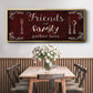 Friends and Family - Floater Framed Canvas Print
