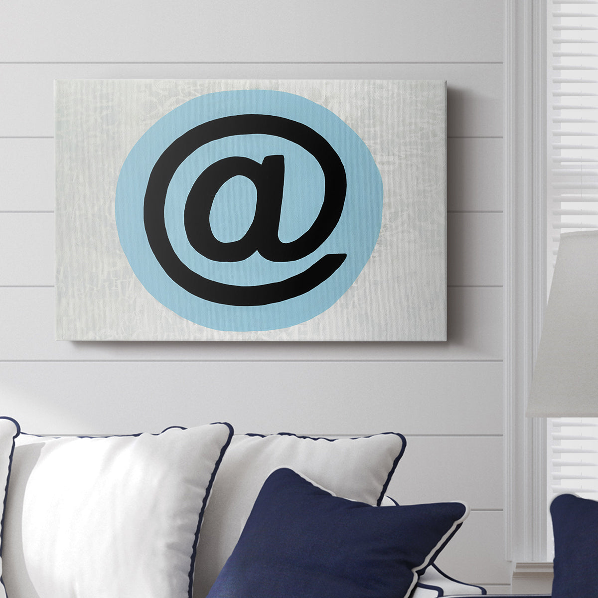 At - Canvas Art Print