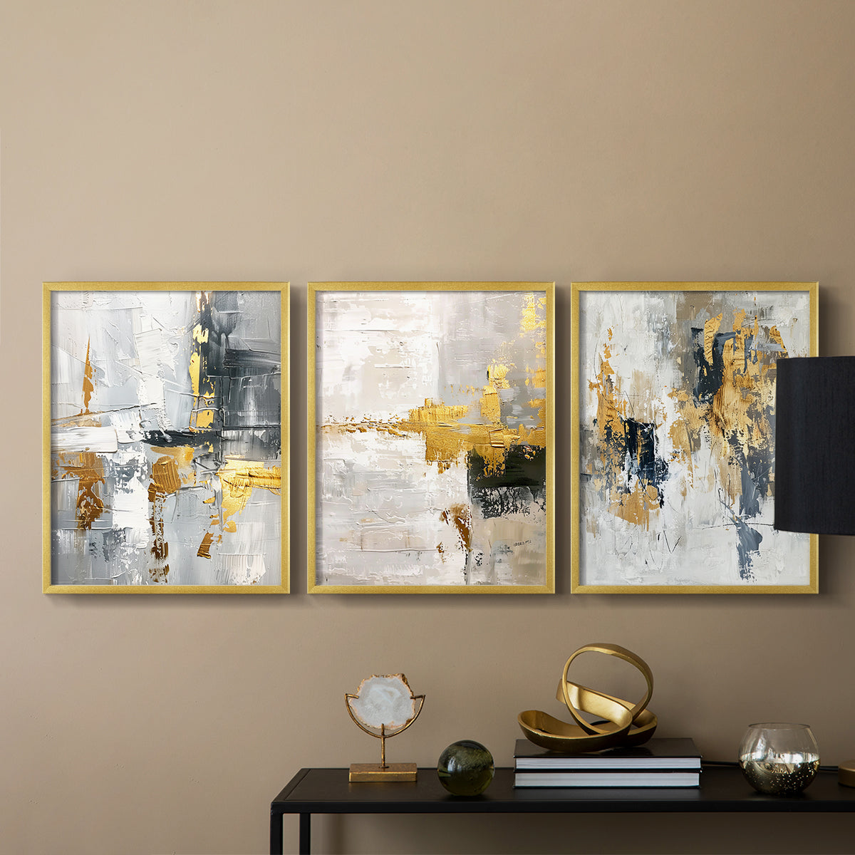 Abstract Series CLXIII - Restickable Framed Art Set