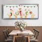 Merry Quackmas Collection D - Floater Framed Canvas Print