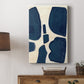 Blue Pieces II - Canvas Art Print