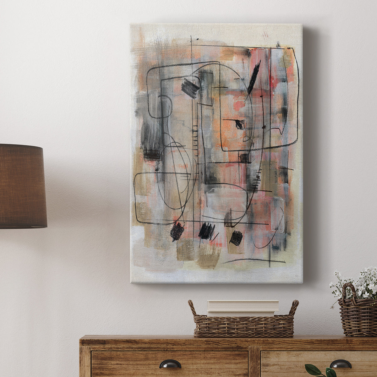 Walled City - Canvas Art Print