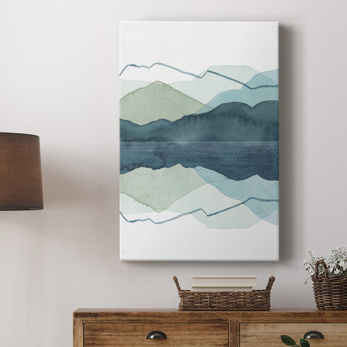 Icicle Range II - Canvas Art Print