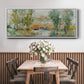 Trees on the Creek II - Floater Framed Canvas Print