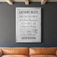 Neutral Laundry Rules - Modern Framed Canvas Print