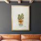 Succulent III - Modern Framed Canvas Print