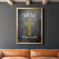 With God Gold - Modern Framed Canvas Print
