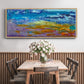 Dancing Heart - Floater Framed Canvas Print