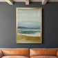 Ochre Outlook II - Modern Framed Canvas Print