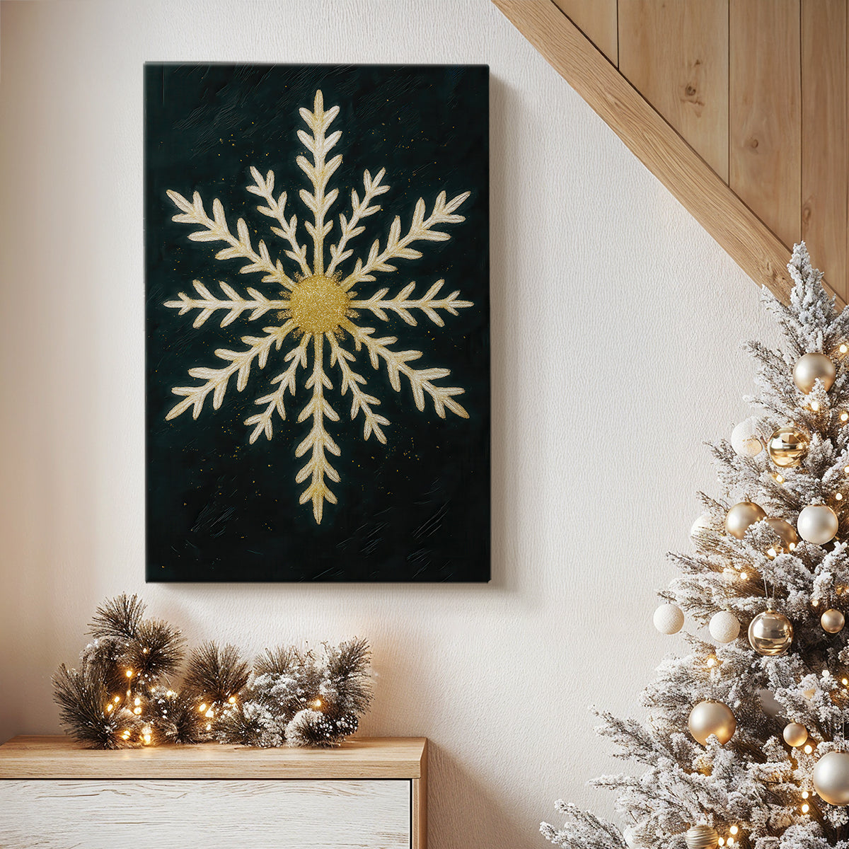 Evergreen of Chalk Blessing - Canvas Art Print