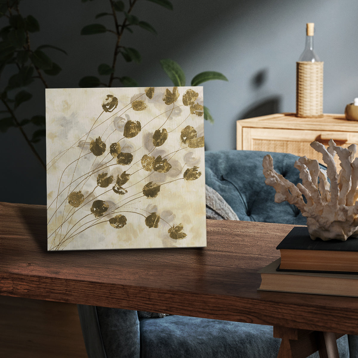 Elegance In Bloom IV - Canvas Art Print